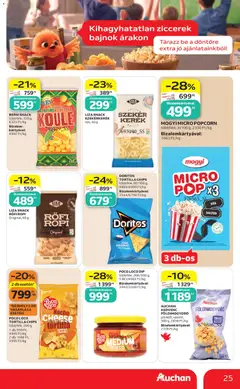 Auchan akciós újság - amely érvényes a következő dátumtól: 2026.07.16. | Oldal: 25