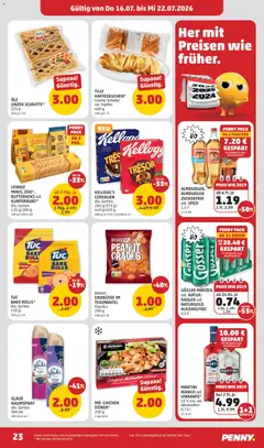 Penny Markt Flugblatt ab 16.07.2026 gültig | Seite: 23