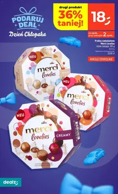Pogląd oferty "Dealz gazetka" - ważna od 24.09.2026 | Strona: 12 | Produkty: Praliny, Merci