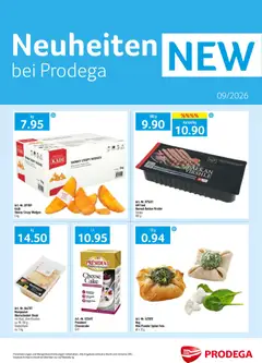 Prodega aktionen Neuheiten ab 01.09.2026 gültig