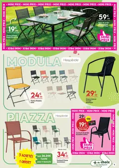 Maxi Bazar - Prévisualisation de Maxi Bazar - Catalogue "Outdoor valide à partir de 29.04.2026 | Page: 5 | Produits: Chaise pliante, Table de jardin, Fauteuil, Table