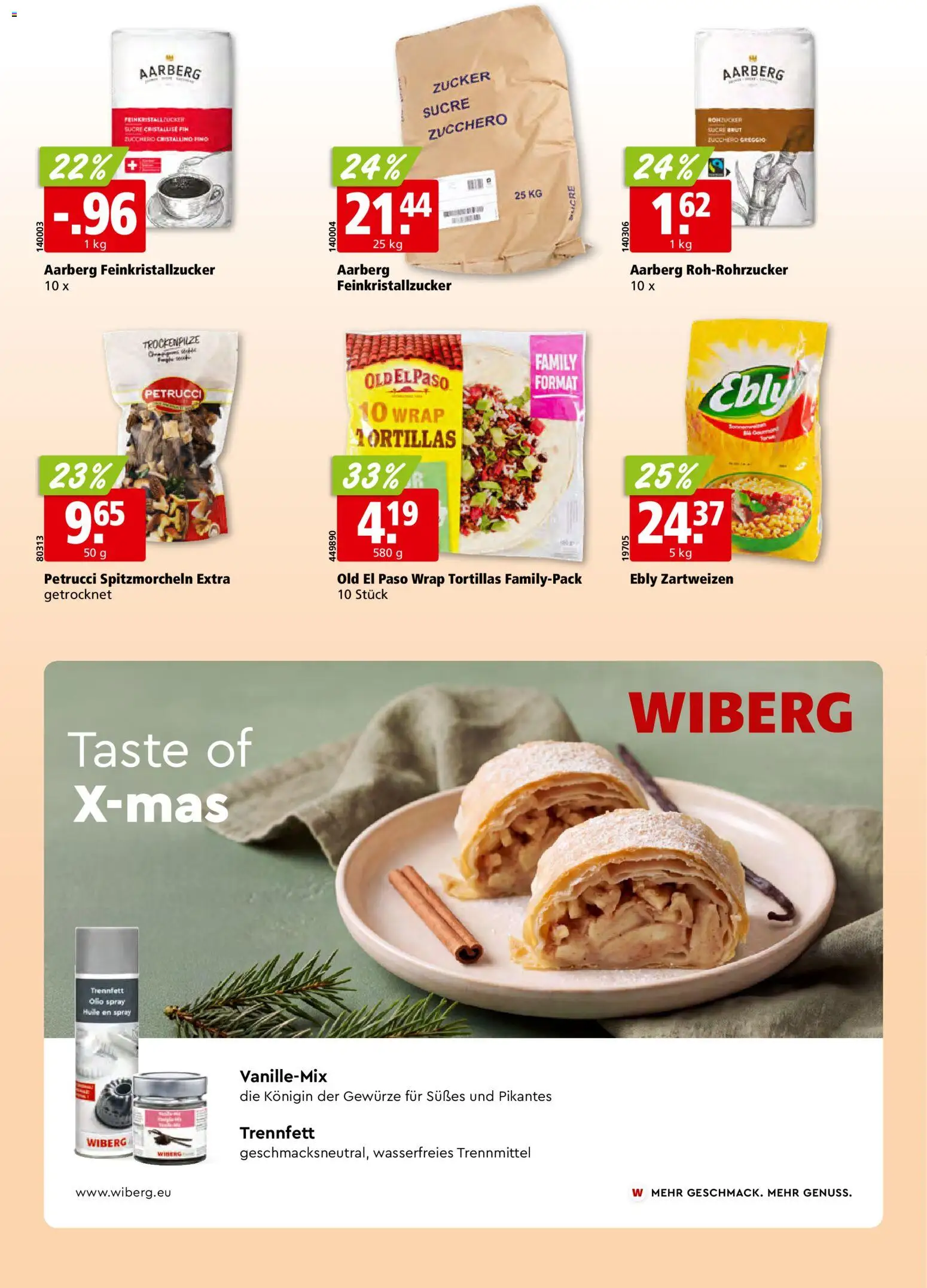 Aligro aktionen – gültig ab 02.11.2026 | Seite: 22 | Produkte: Gewürze, Zucker