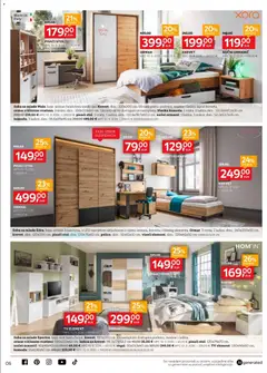 Lesnina Katalog - Pregled kataloga iz trgovine Lesnina, vrijedi od 01.10.2026 | Stranica: 6 | Proizvodi: Krevet, Stol, Regal, Tv