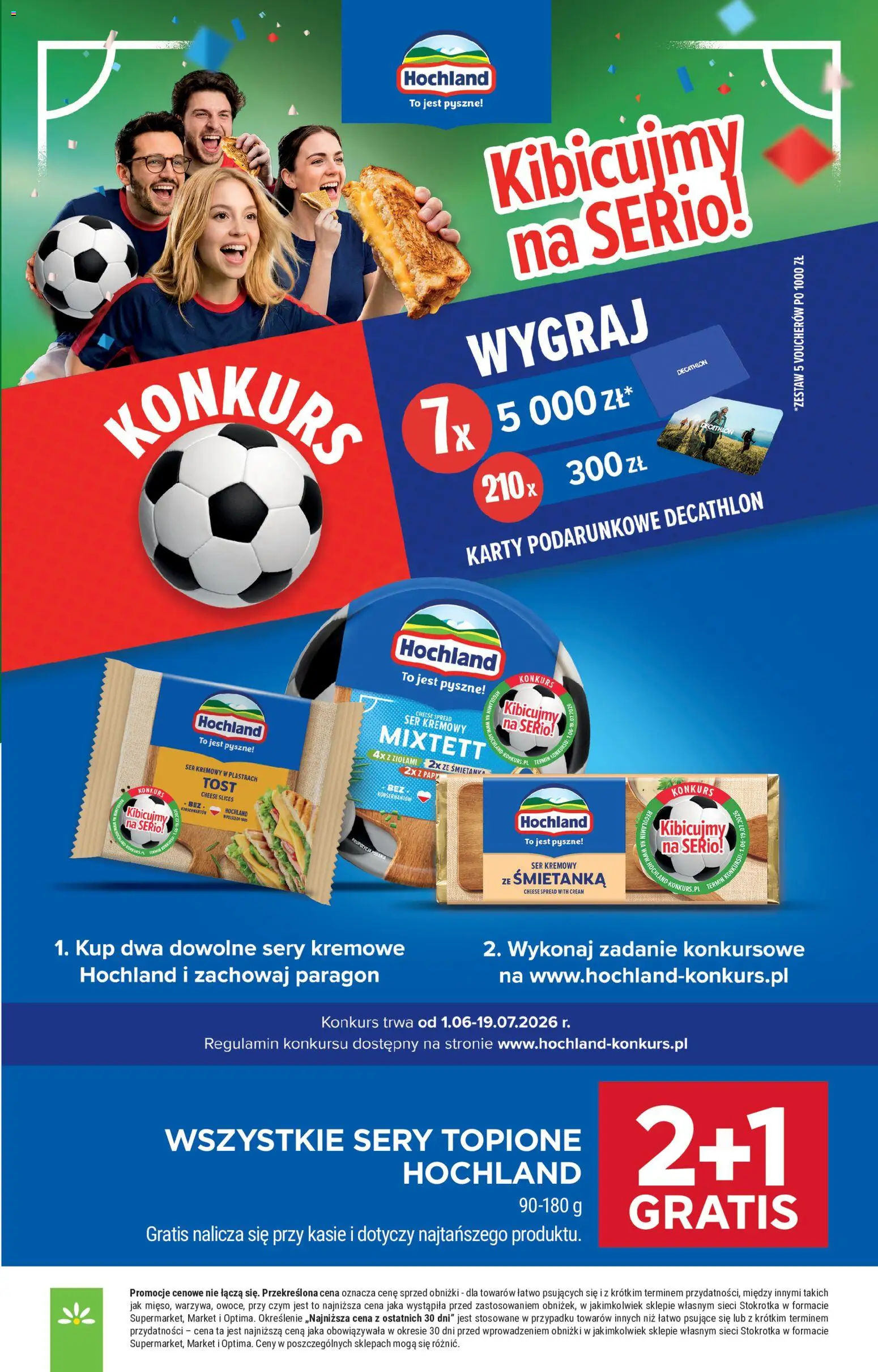 Stokrotka gazetka - Market od 18.06.2026 | Strona: 16 | Produkty: Stokrotka, Sery, Ser