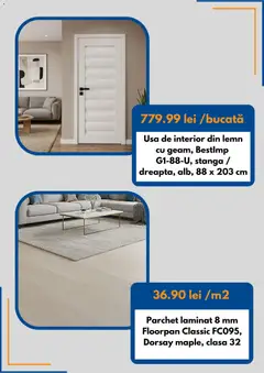 Ofertele Dedeman valabile de la 01.08.2026 | Pagină: 3 | Produse: Parchet, Ușă