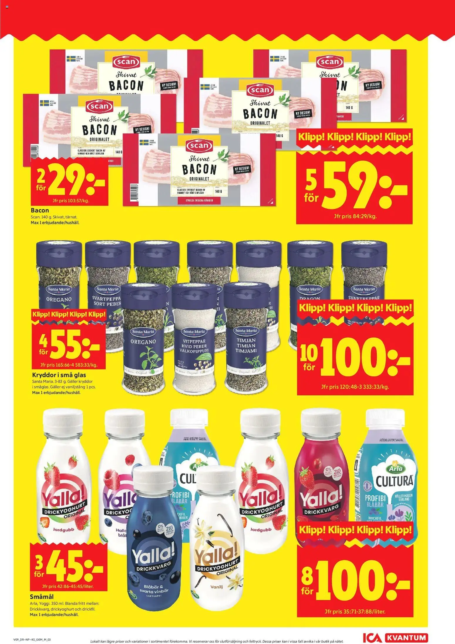 ICA Kvantum - Hörby från 23/02/2026 > reklamblad