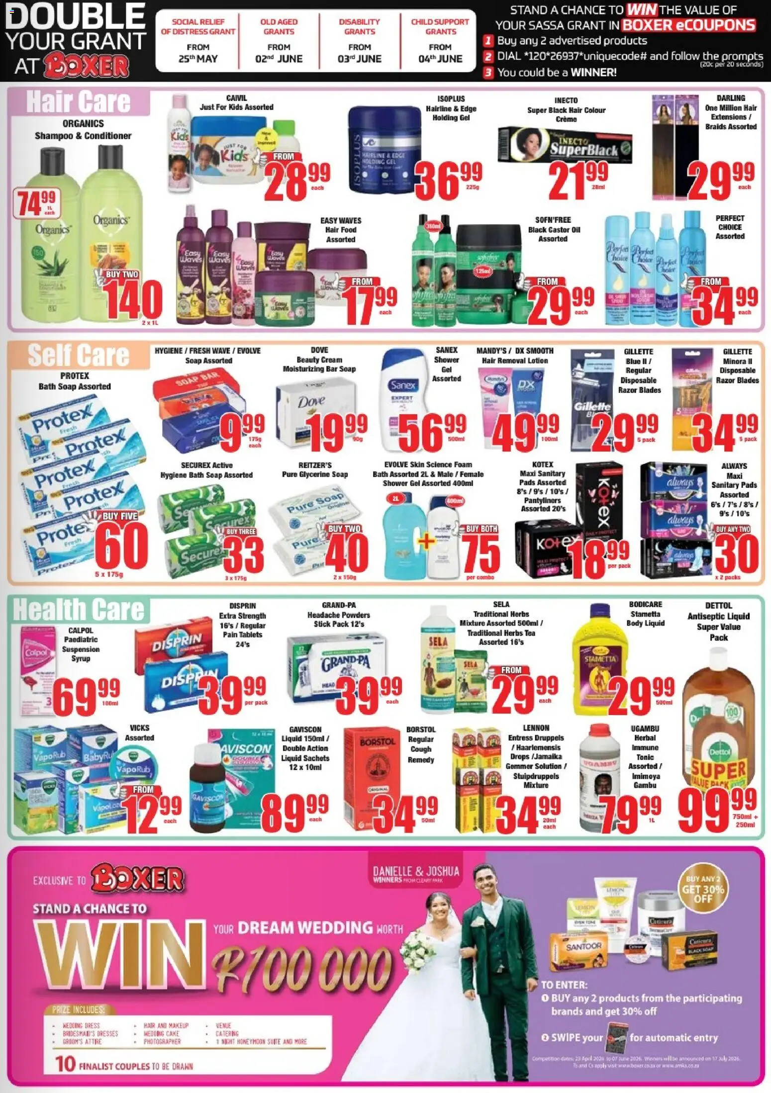 New Boxer catalogue – valid from 25.05.2026 | Page: 11 | Products: Bath, Braids, Syrup, Herbs