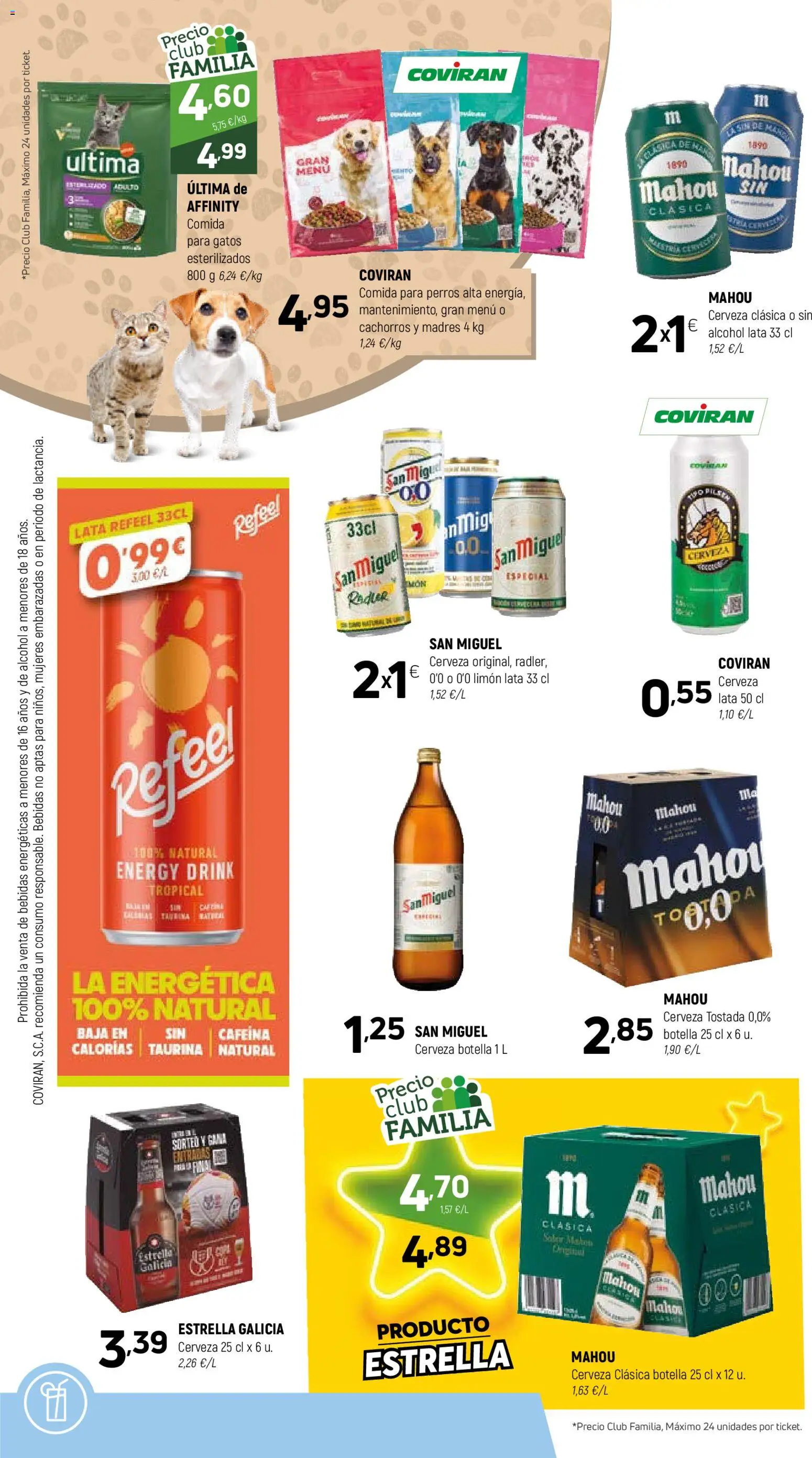 Coviran - Centrof │ válido desde el 07.04.2026 | Página: 12 | Productos: Cerveza