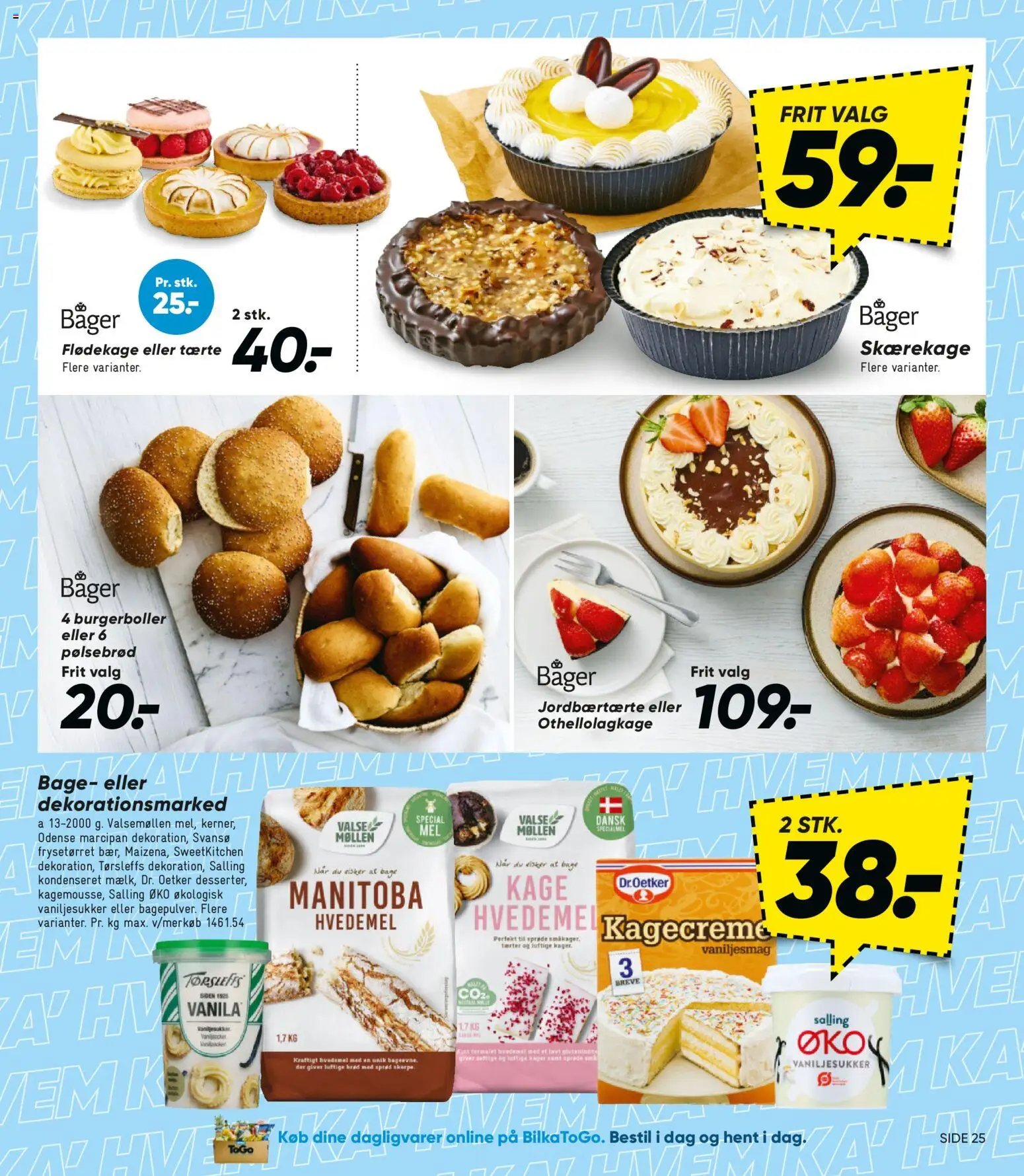 Bilka tilbudsavis – gyldig fra 12.06.2026 | Side: 37 | Produkter: Pølsebrød, Hvedemel, Burgerboller, Marcipan