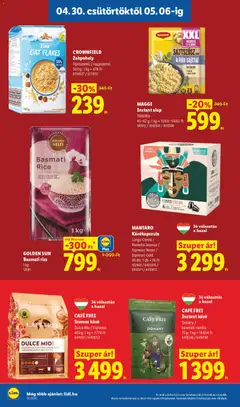 CAFÉ FREI Szemes kávé, Dulce Mio / Espresso 450 g - amely érvényes a következő dátumtól: 30.04.2026 | Oldal: 12
