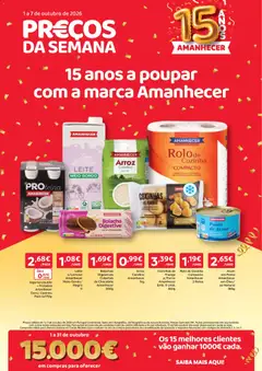 Pré-visualização Amanhecer folheto válido de 01/10/2026