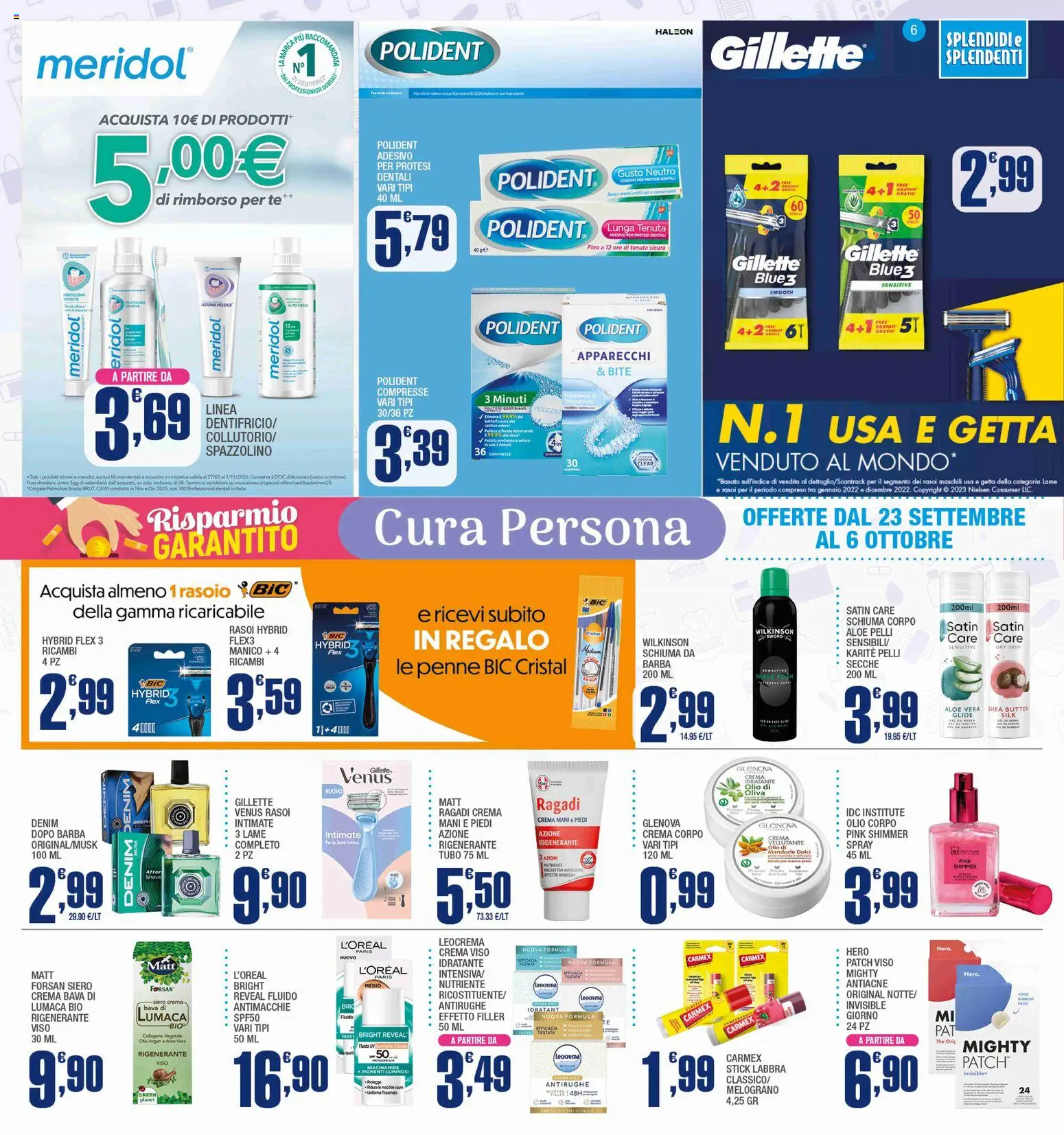 Volantino Splendidi e Splendenti del 23/09/2026 | Pagina: 6