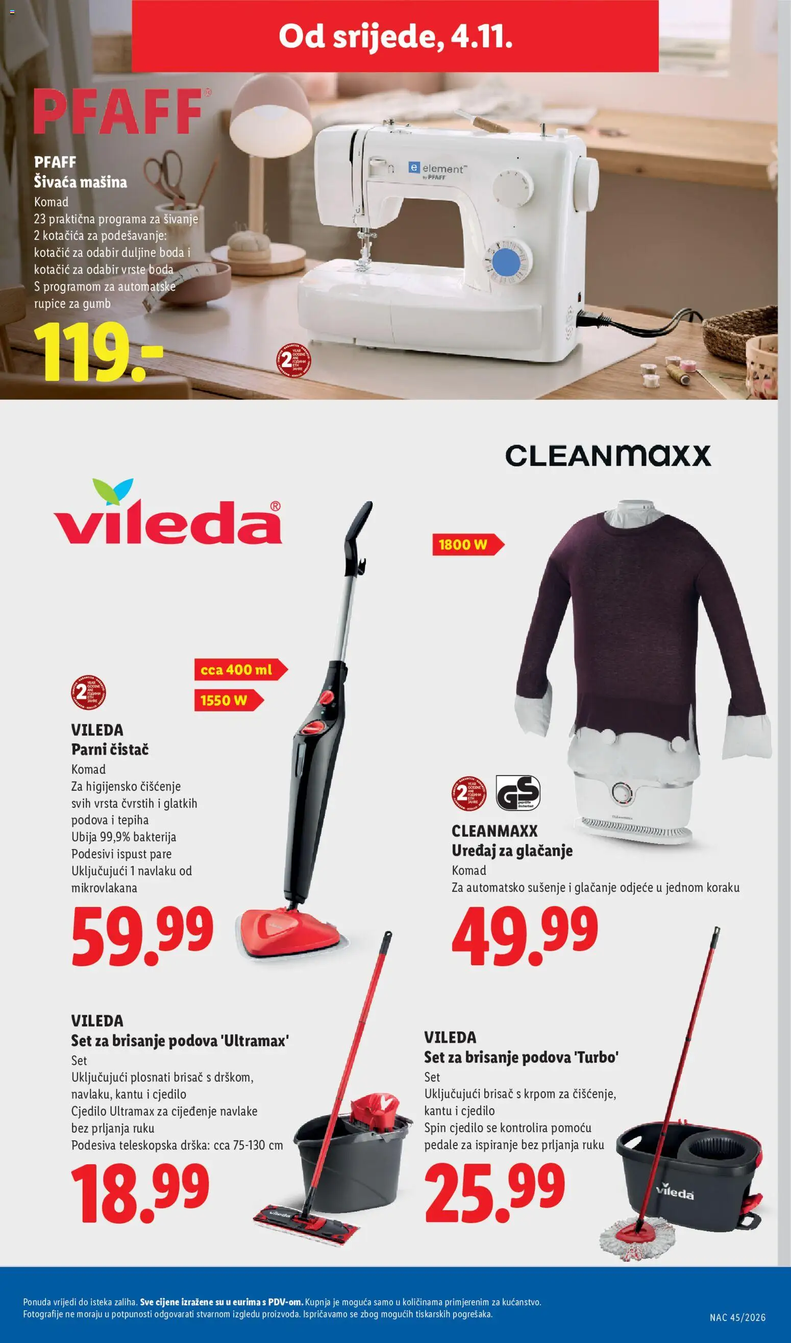 Lidl katalog | vrijedi od 02.11.2026 | Stranica: 43