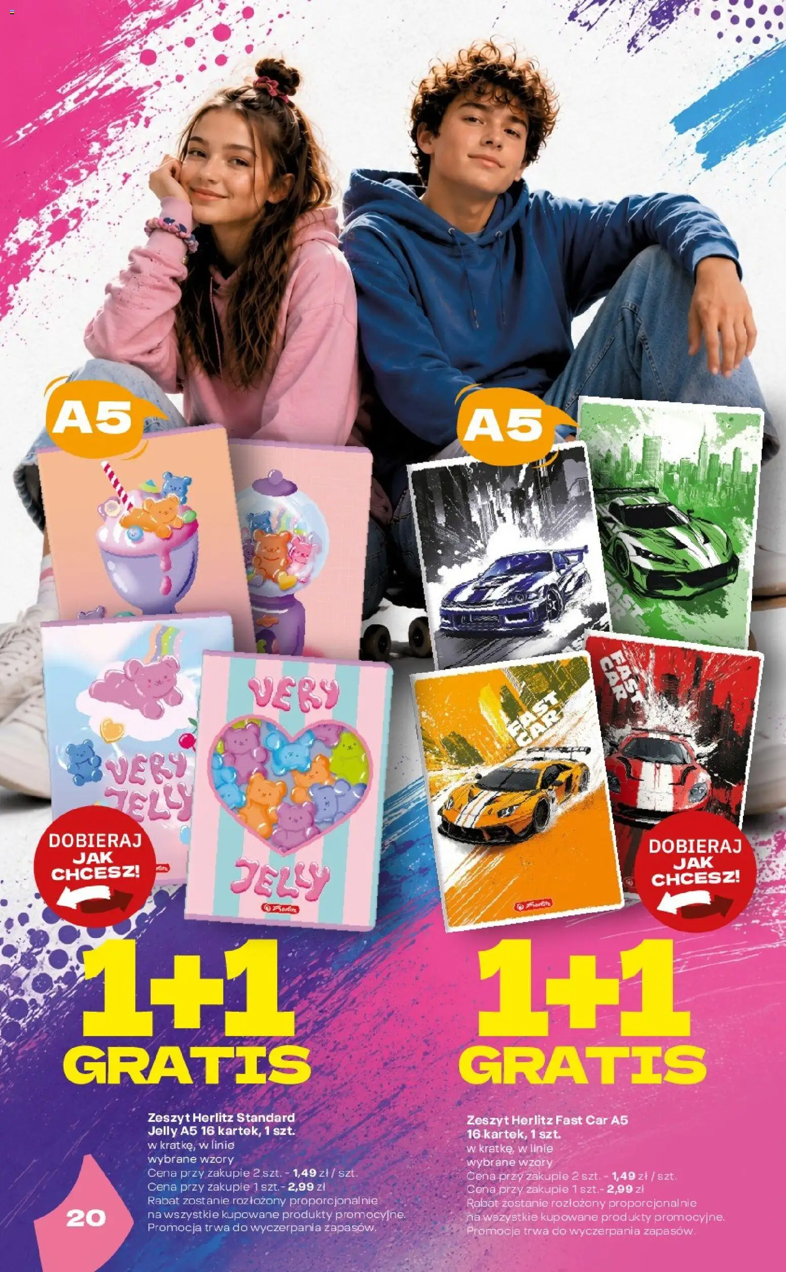 Twój Market gazetka - Katalog szkolny od 20.07.2026 | Strona: 20 | Produkty: Zeszyt