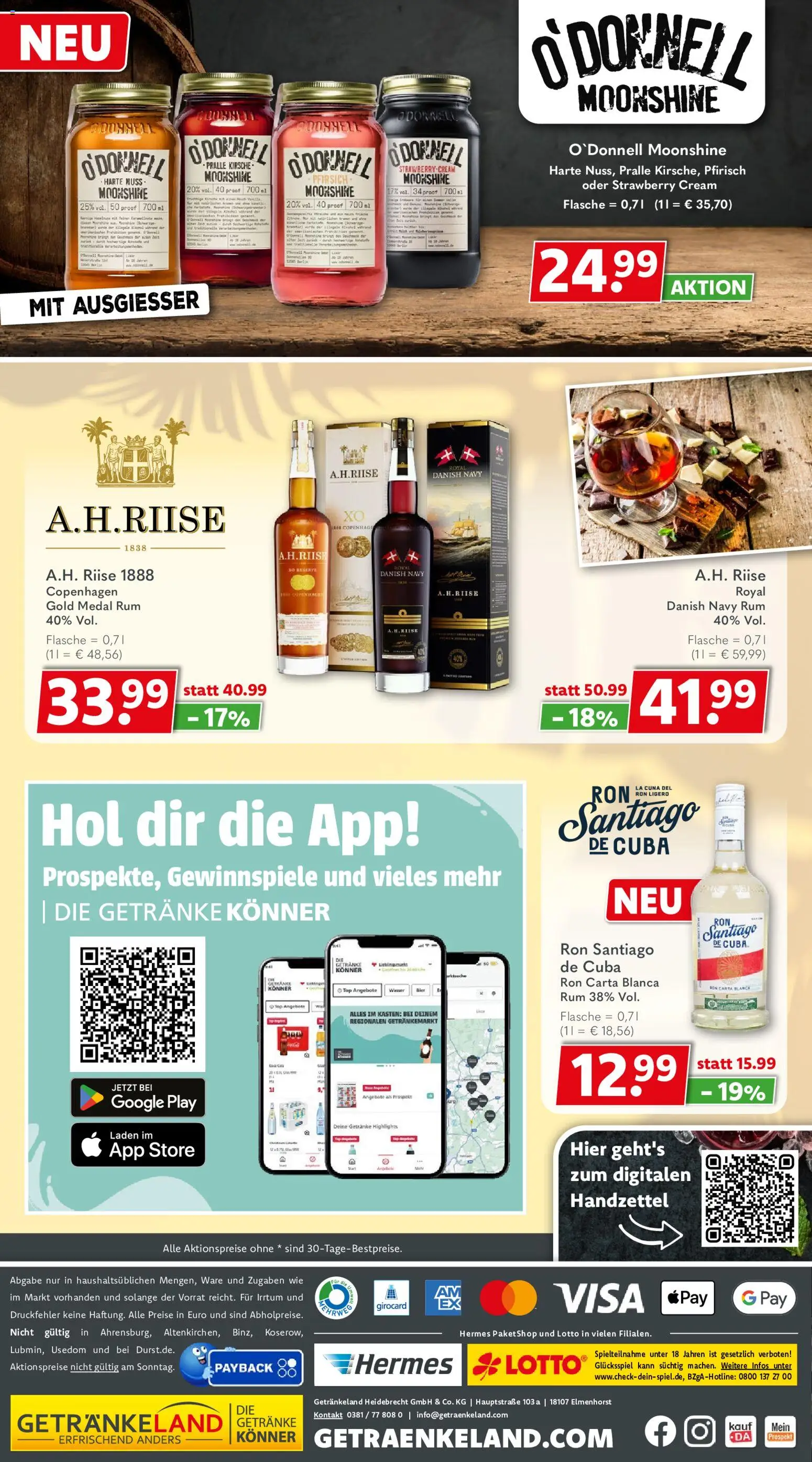 Getränkeland Prospekt – gültig ab 22.06.2026 | Seite: 10 | Produkte: Top, Rum, Wasser