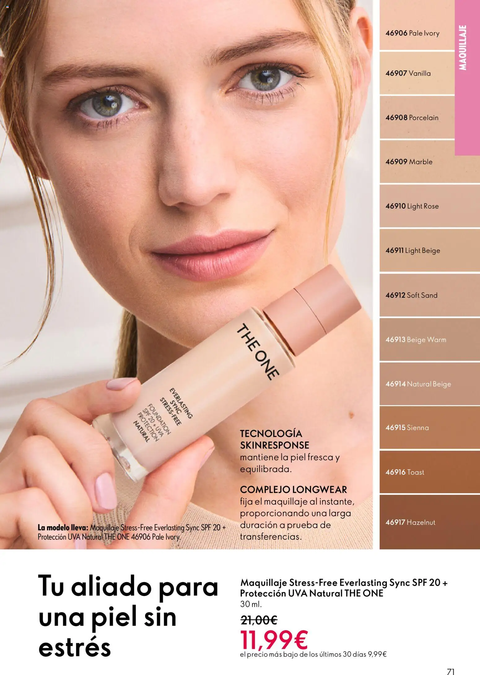 Oriflame - Catálogo Campaña 4 │ válido desde el 11.03.2026 | Página: 71 | Productos: Maquillaje