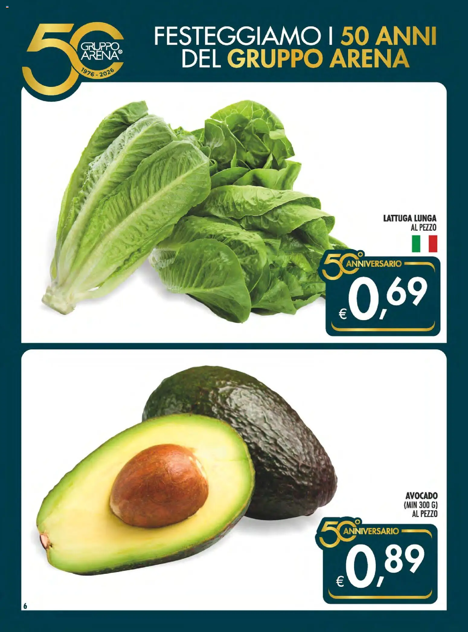 Volantino SuperConveniente del 07.05.2026 | Pagina: 6 | Prodotti: Avocado, Lattuga