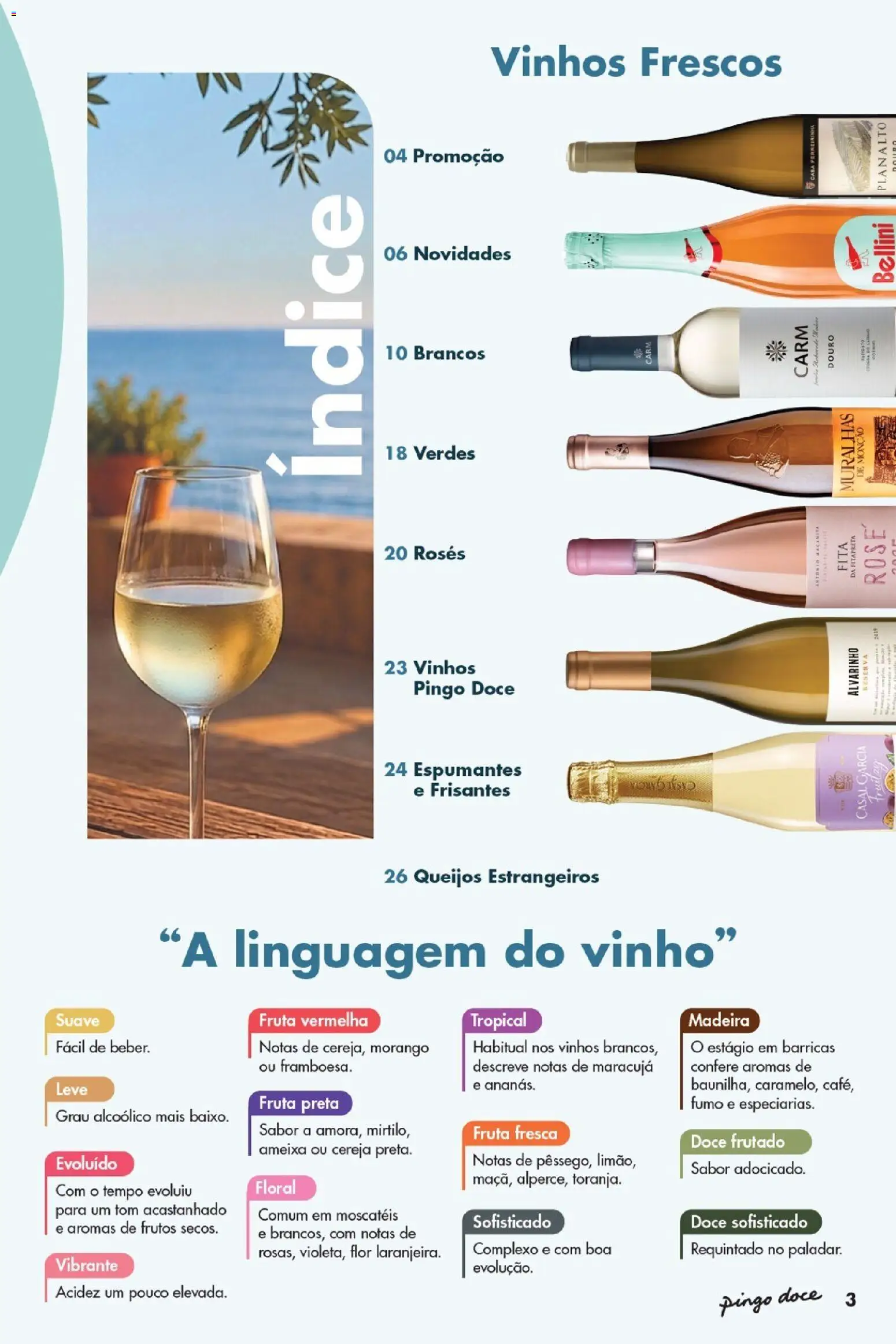 Pingo Doce Vinhos Frescos │ válido de 30/06/2026 | Página: 3 | Produtos: Cereja, Vinho