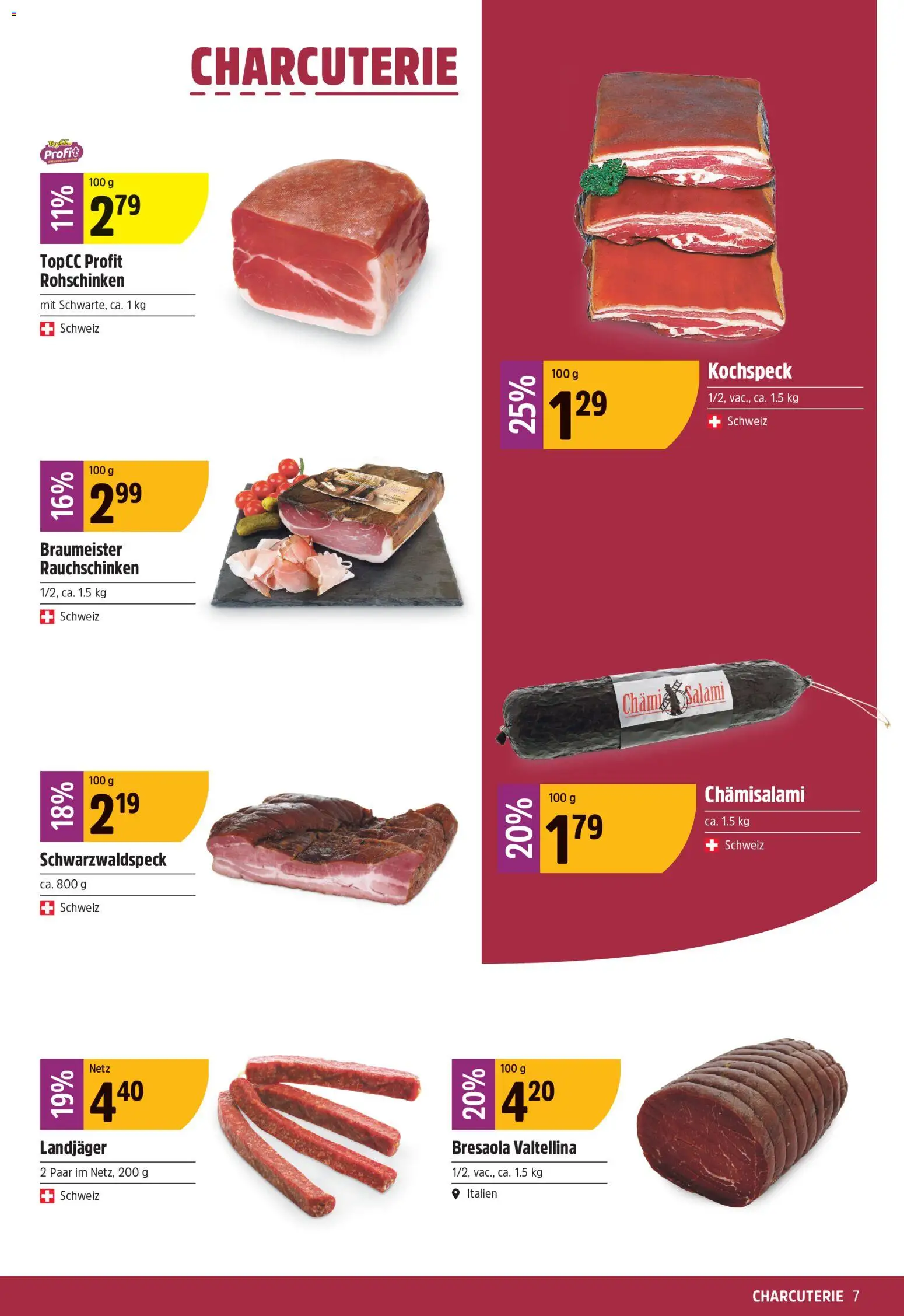 TopCC aktionen – gültig ab 27.07.2026 | Seite: 7 | Produkte: Salami