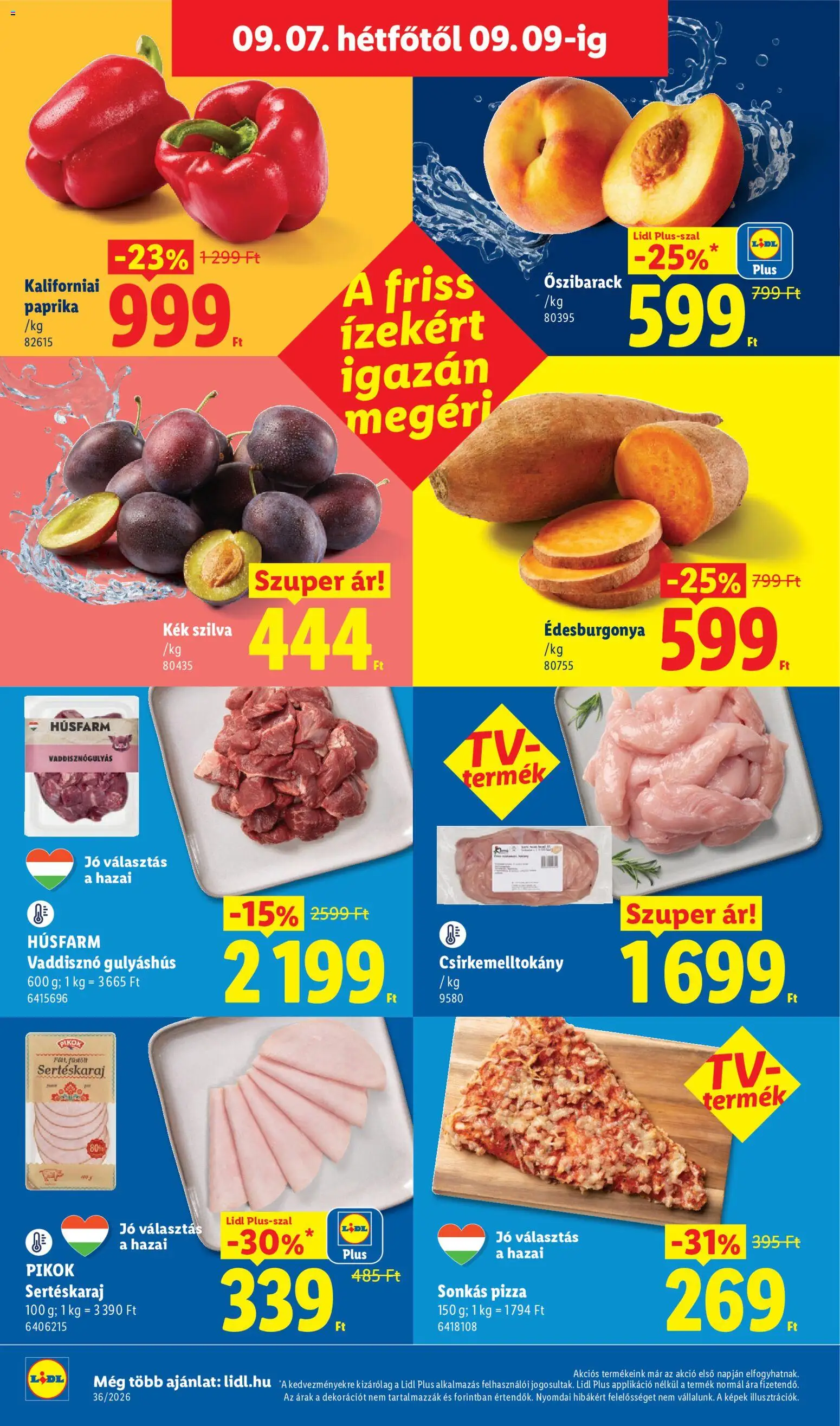 Lidl akciós ujság - amely érvényes a következő dátumtól: 2026.09.03. | Oldal: 54