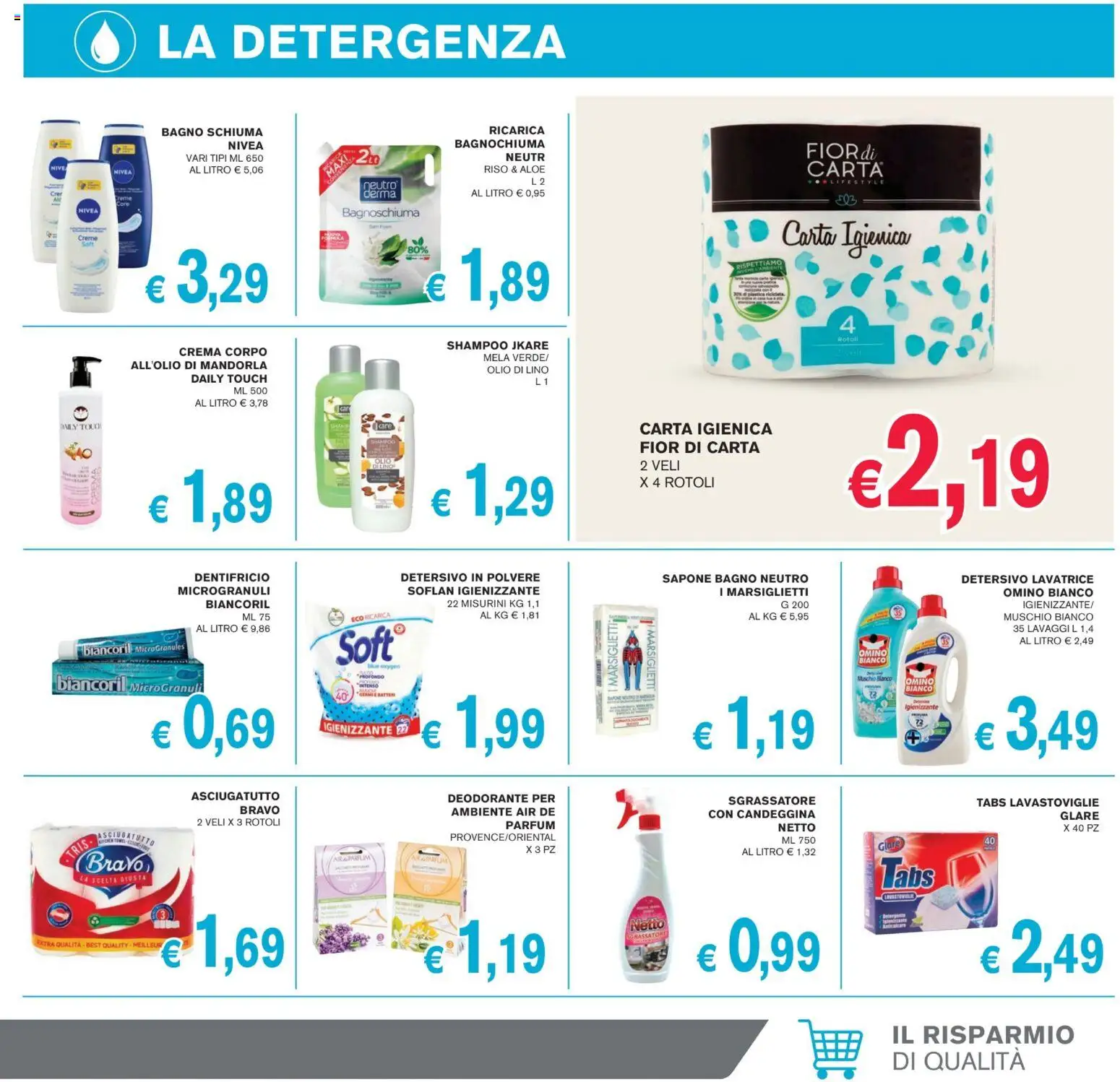Volantino Coal del 13/08/2026 | Pagina: 11 | Prodotti: Crema, Sgrassatore, Olio, Bagno