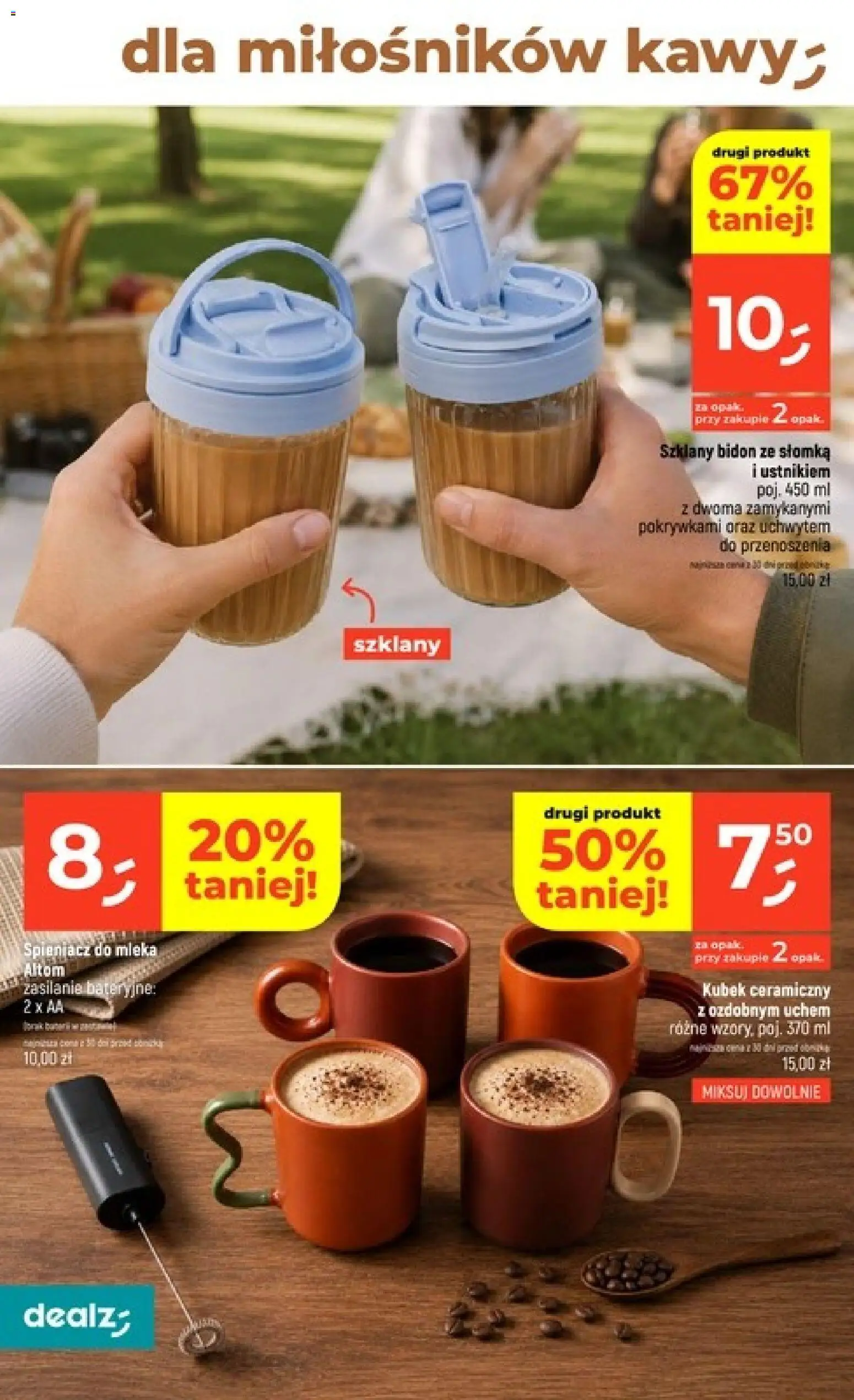Dealz gazetka od 16.07.2026 | Strona: 24 | Produkty: Mleka, Spieniacz do mleka