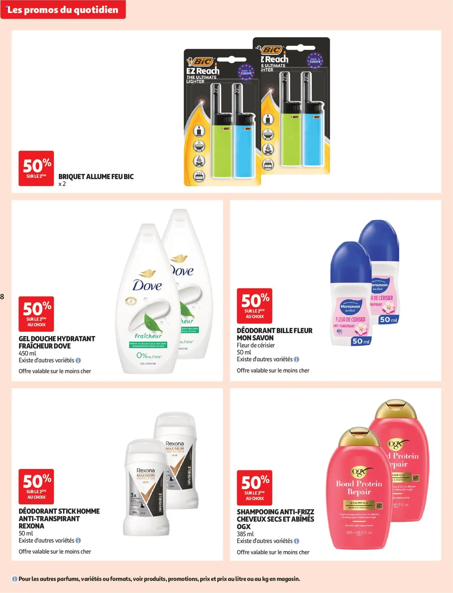 {H1} | Pagina: 8 | Producten: Gel, Douche, Deodorant, Antitranspirant