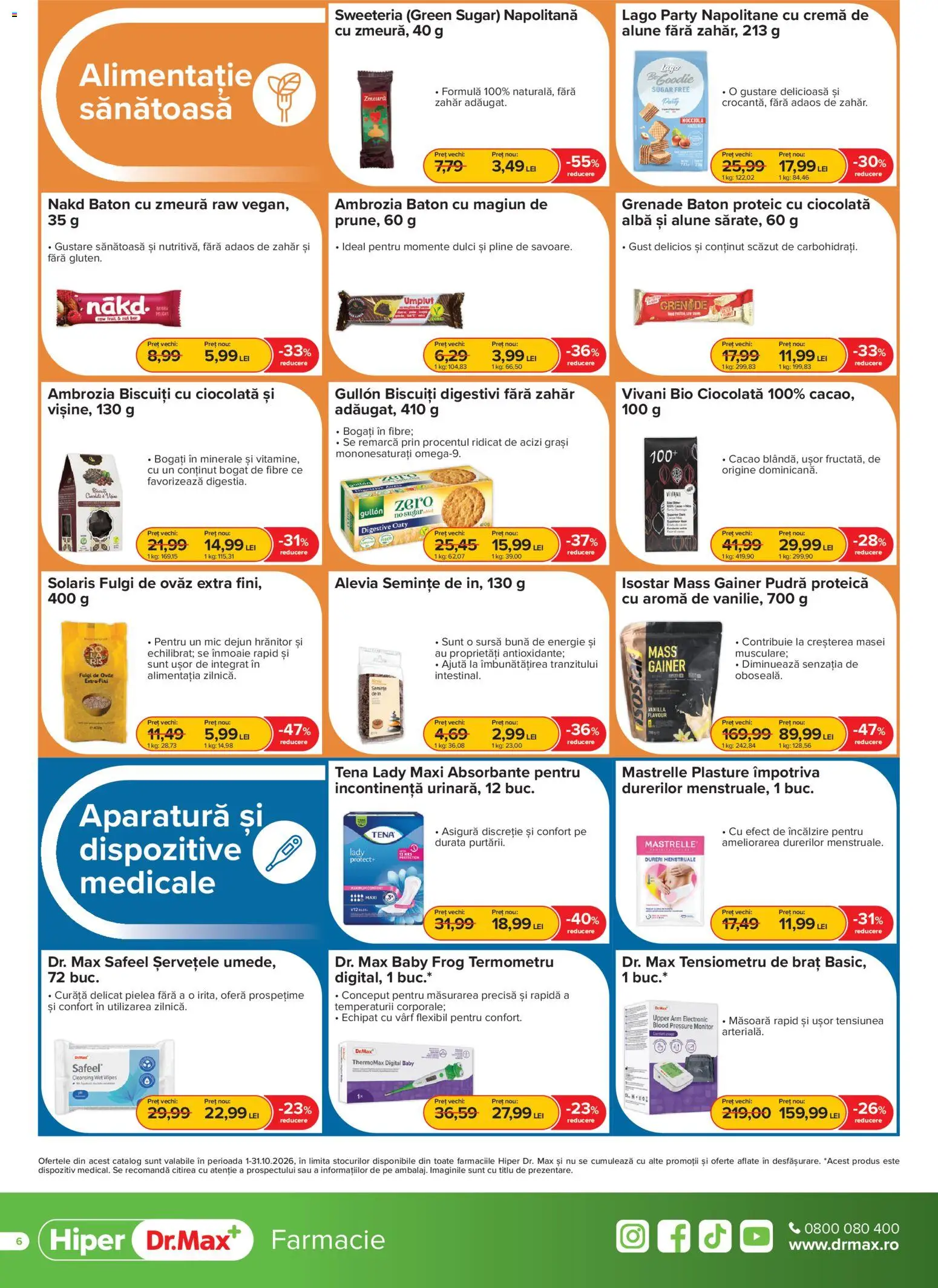 Noul catalog Dr.Max – valabil de la 01.10.2026 | Pagină: 6