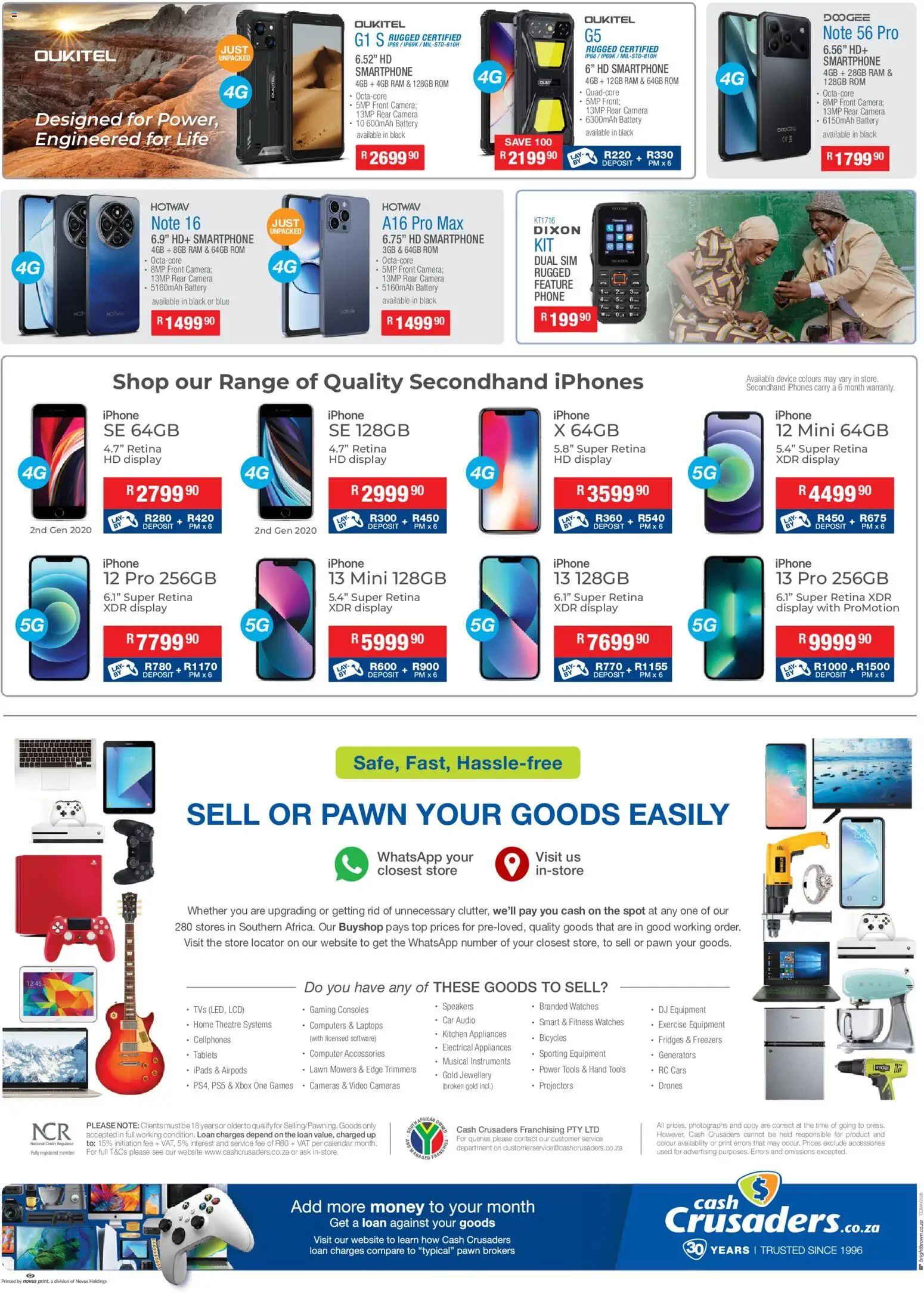 New Cash Crusaders catalogue – valid from 15.05.2026 | Page: 8 | Products: Smartphone, Computer, Games, Battery