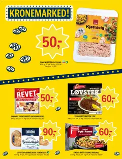 Forhåndsvisning av Coop Prix kundeavis gyldig fra 15.06.2026 | Side: 2 | Produkter: Шурупи, Løk, Kjøttdeig, Lumini decorative
