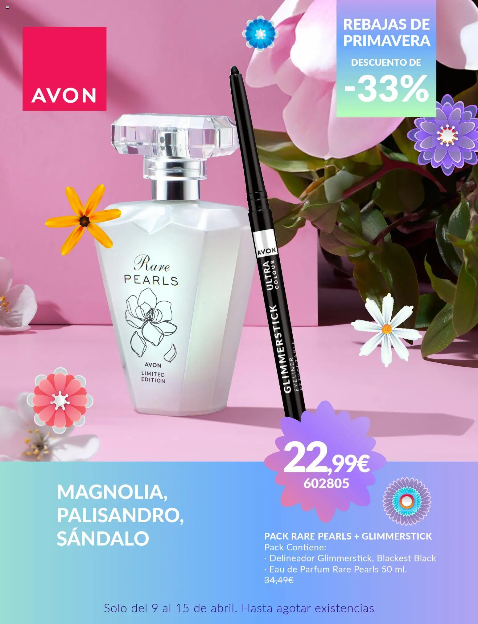 Avon Primavera │ válido desde el 09.04.2026 | Página: 4 | Productos: Perfume, Delineador, Eau de parfum