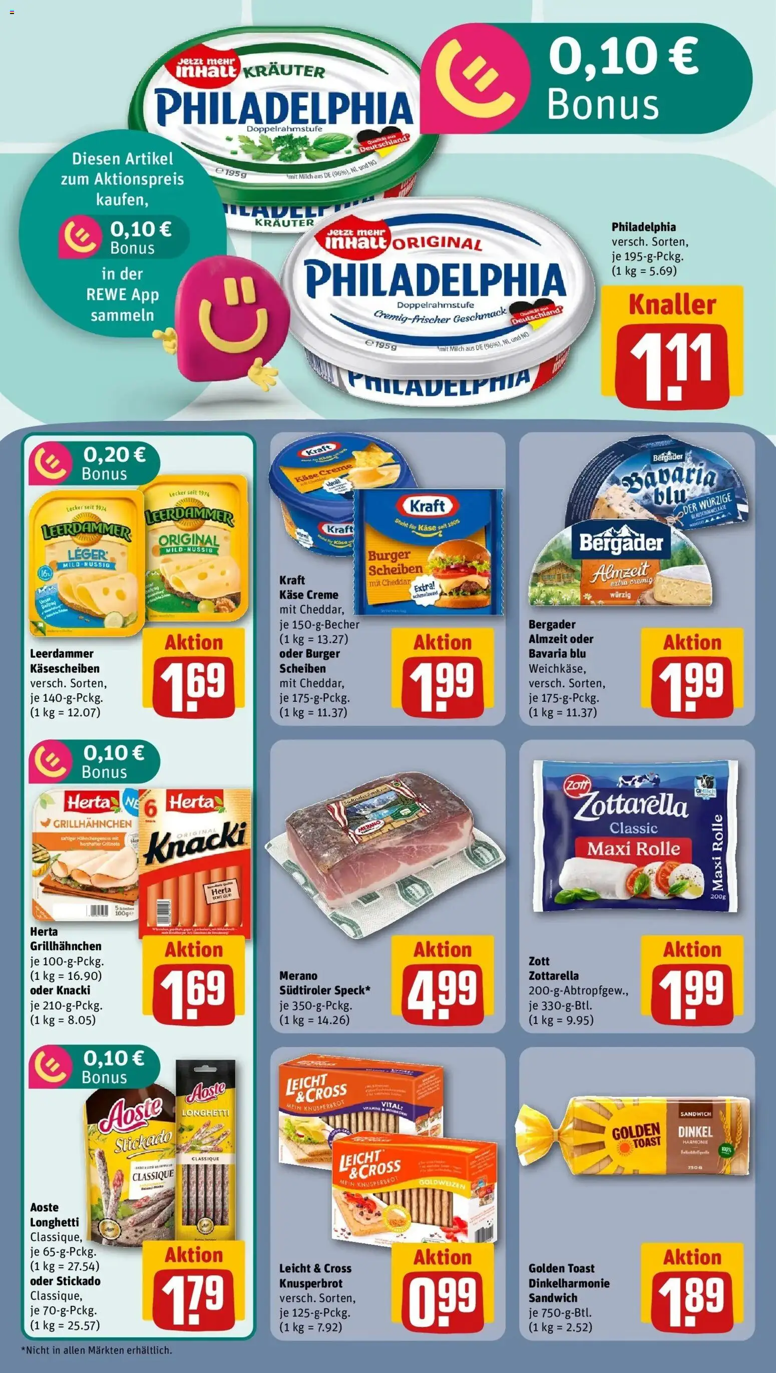 REWE Prospekt ab 19.10.2026 zum Blättern » Angebote | Seite: 14 | Produkte: Käse, Toast, Leerdammer, Creme