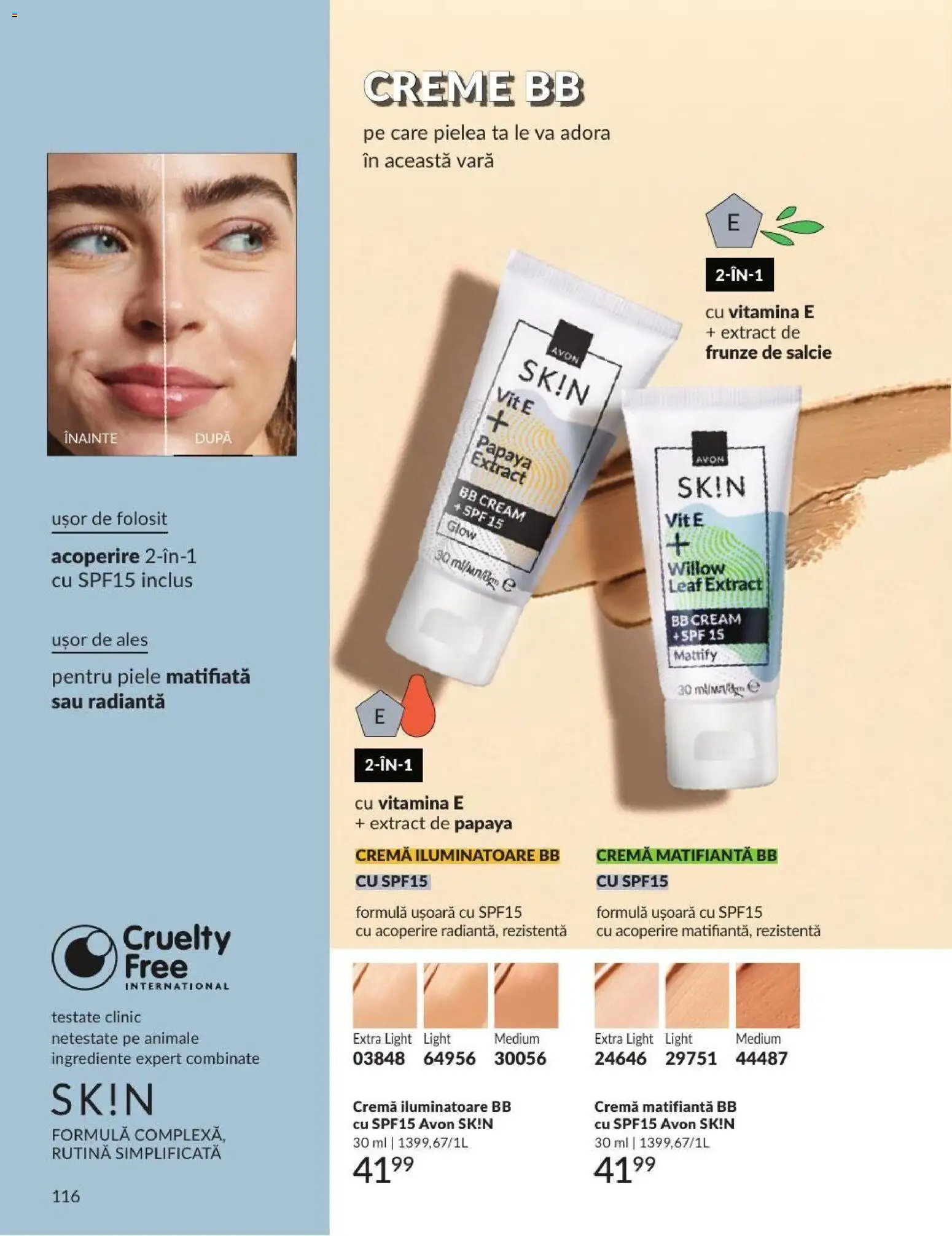 Noul catalog Avon – valabil de la 01.08.2026 | Pagină: 116 | Produse: Bb cream, Cremă, Boncuklu Oyuncakları