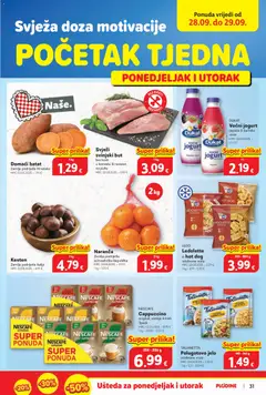 Kesten, Zemlja podrijetla Italija - Pregled kataloga iz trgovine Plodine, vrijedi od 23.09.2026 | Stranica: 31 | Proizvodi: Šumsko voće, Zemlja, Nescafe, Ledo