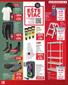 Kaufland leták platný od 20.08.2026 | Strana: 61