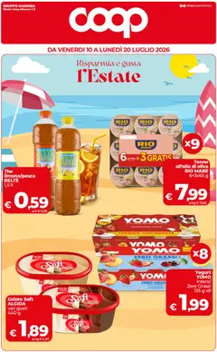 Anteprima del volantino COOP volantino Sicilia valido a partire dal 10/07/2026