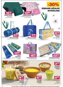 Mercator katalog akcije – veljaven od 10.06.2026 | Stran: 10 | Izdelki: Blazina, Sveča, Podloga