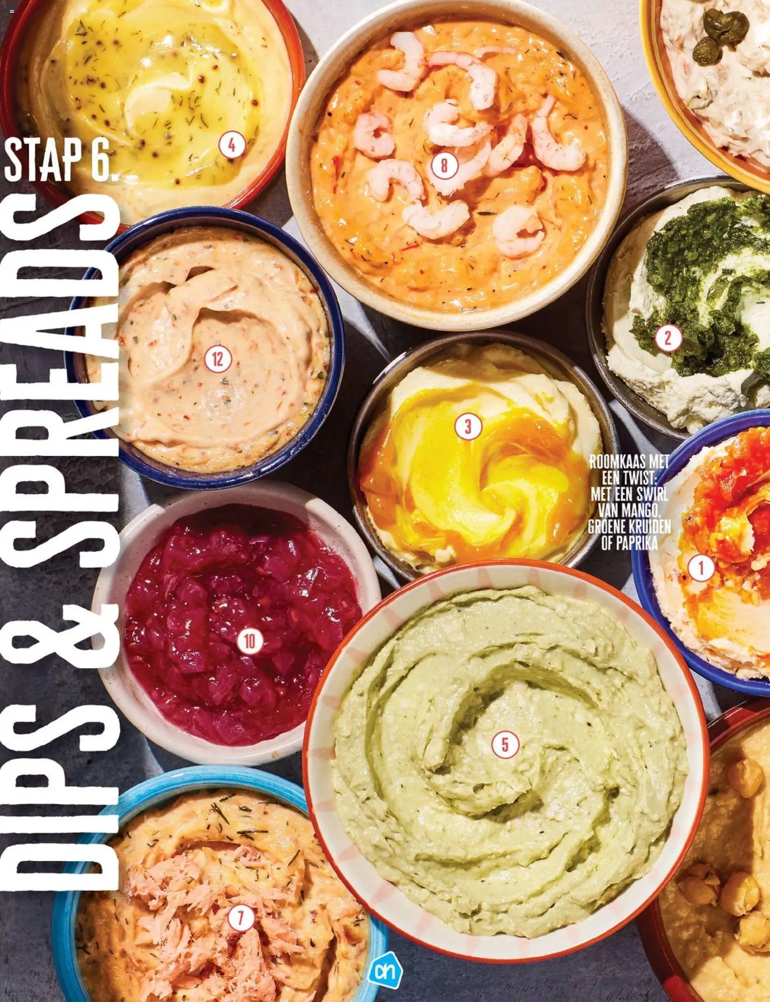 {H1} | Pagina: 20 | Producten: Roomkaas, Kruiden, Paprika, Mango