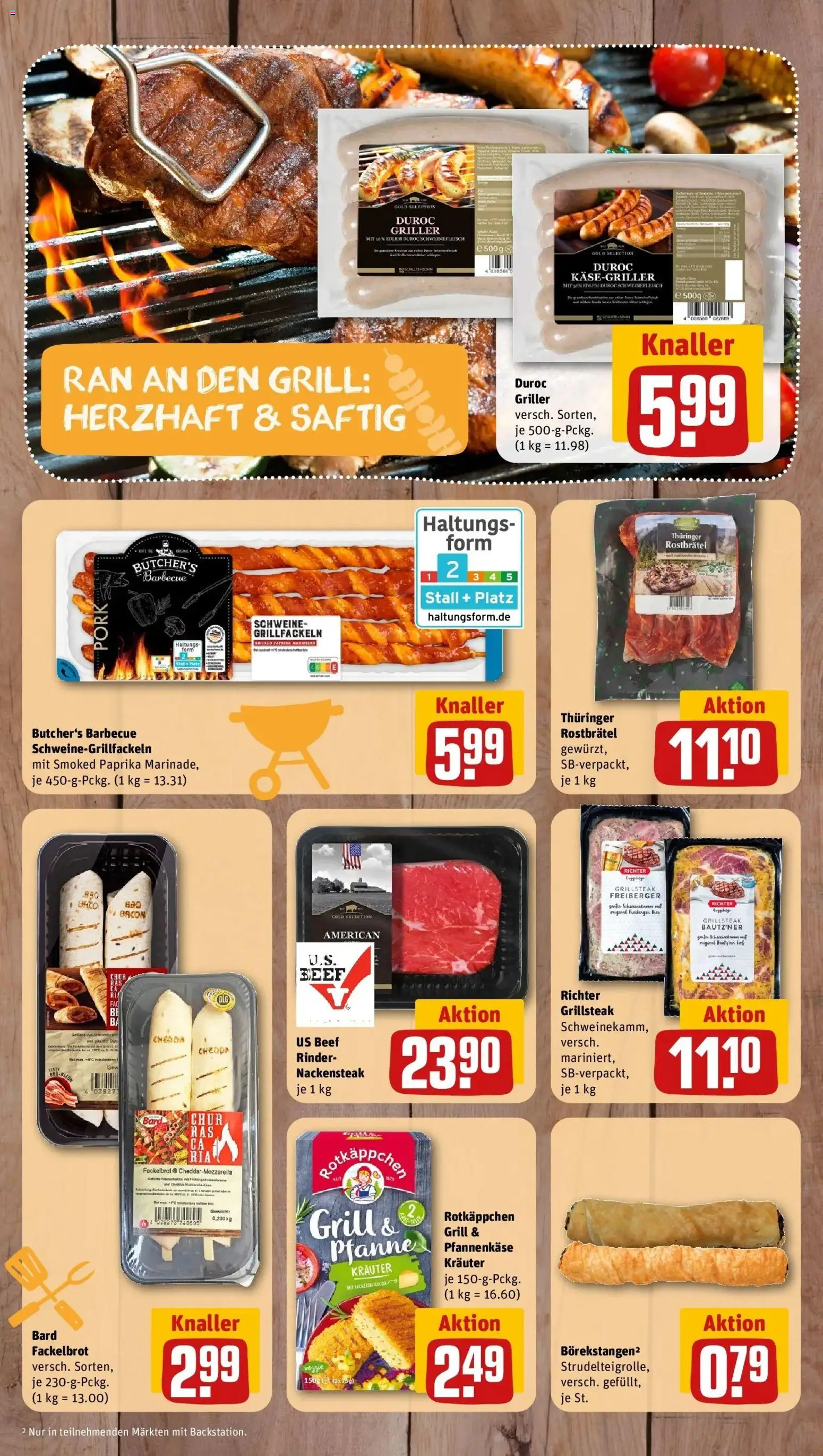Rewe Prospekt Schneeberg – gültig ab 08.06.2026 | Seite: 9 | Produkte: Gewicht, Grill, Schweinefleisch, Griller