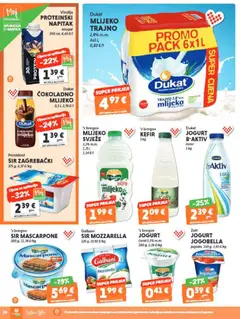 Studenac Katalog - Pregled kataloga iz trgovine Studenac, vrijedi od 17.06.2026 | Stranica: 16 | Proizvodi: Vindija, Mozzarella, Sir, Jogurt