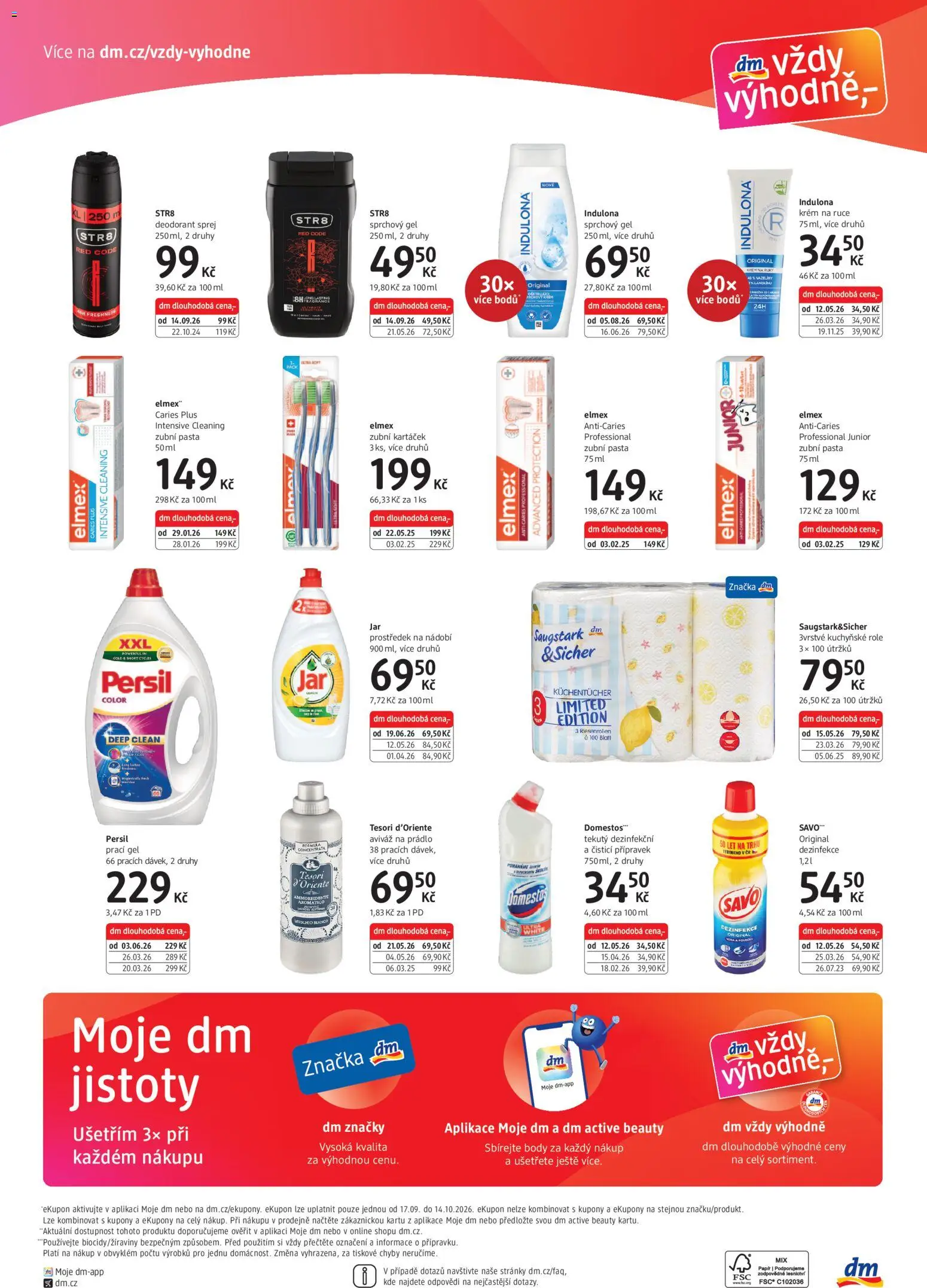dm drogerie leták - Express od 17.09.2026 | Strana: 4 | Produkty: Zubní kartáček, Aviváž, Tesori d'Oriente, Body