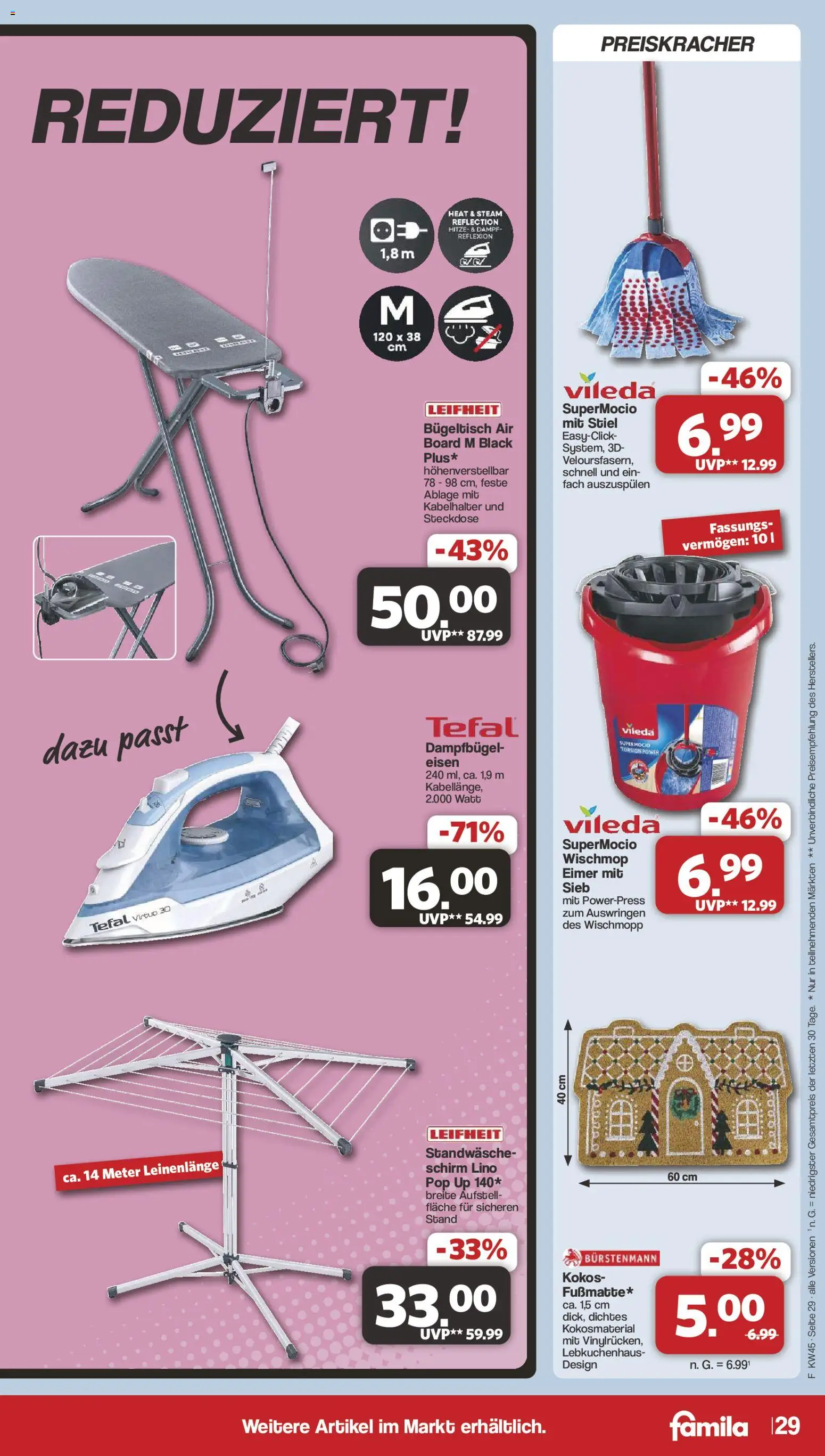 Famila Nordwest Kusten Days – gültig ab 02.11.2026 | Seite: 31 | Produkte: Steckdose