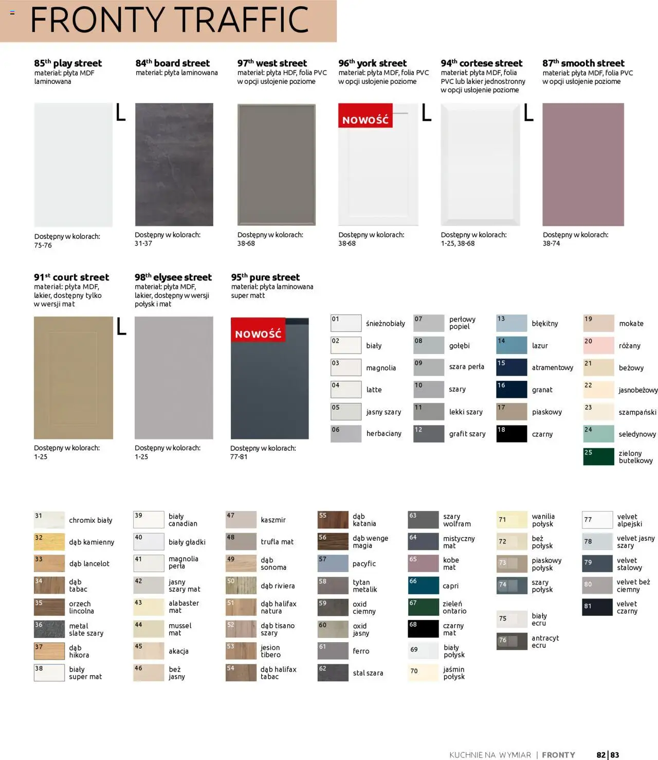 Black Red White Gazetka - Kuchni na wymiar od 30.05.2023 | Strona: 83 | Produkty: Folia, Wanilia