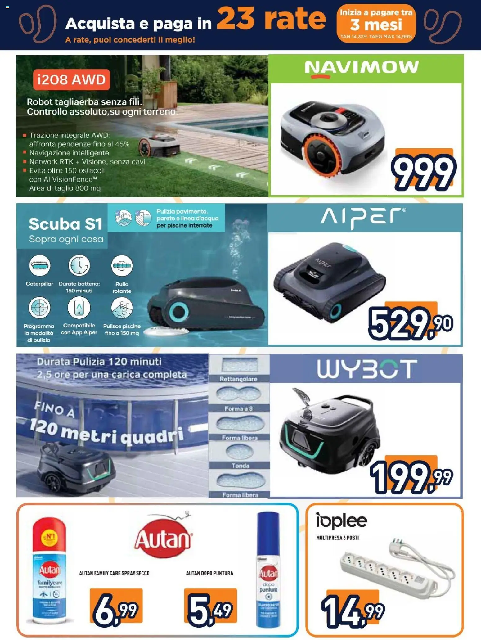 Volantino Unieuro del 29.05.2026 | Pagina: 28 | Prodotti: Rullo, Robot, Navigazione, Batteria