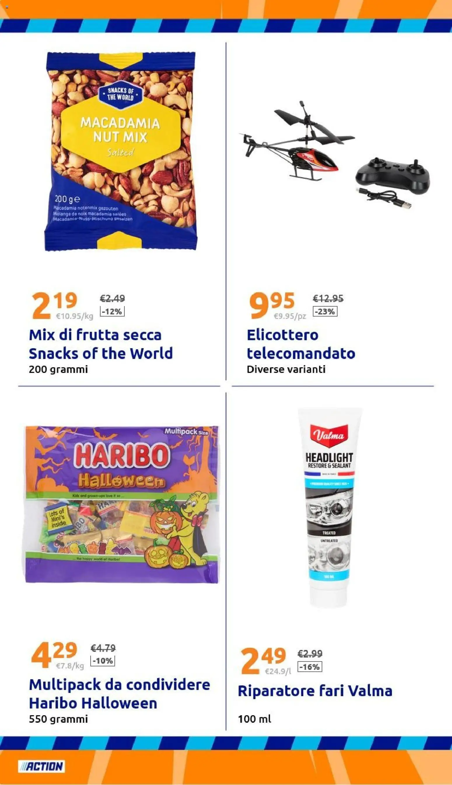 Volantino Action del 30/09/2026 | Pagina: 22 | Prodotti: Lavatrice, Silicone