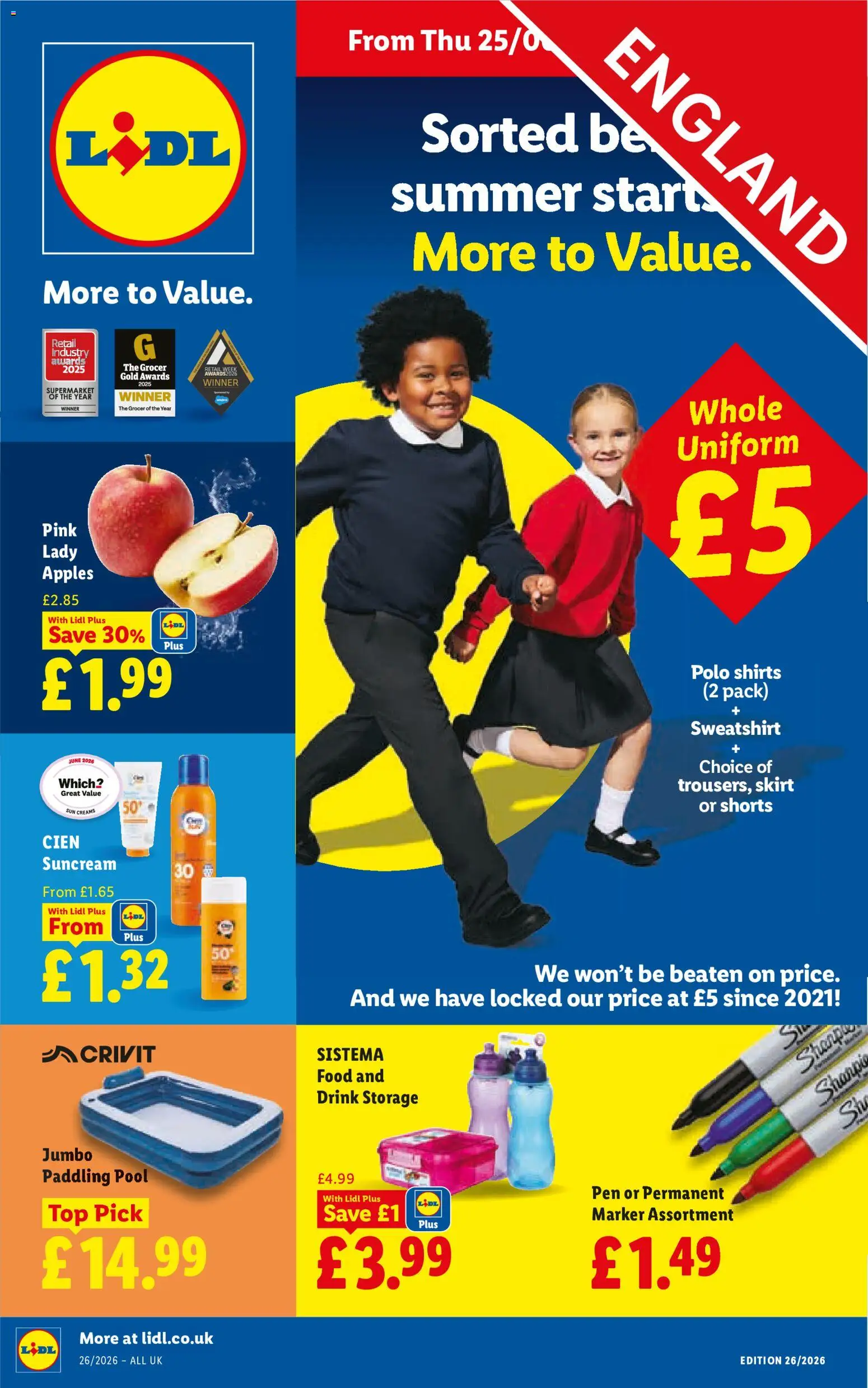 Weekly offers Lidl (25/06/2026 - 01/07/2026)