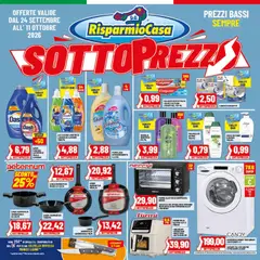 Anteprima del volantino RisparmioCasa volantino valido a partire dal 24/09/2026