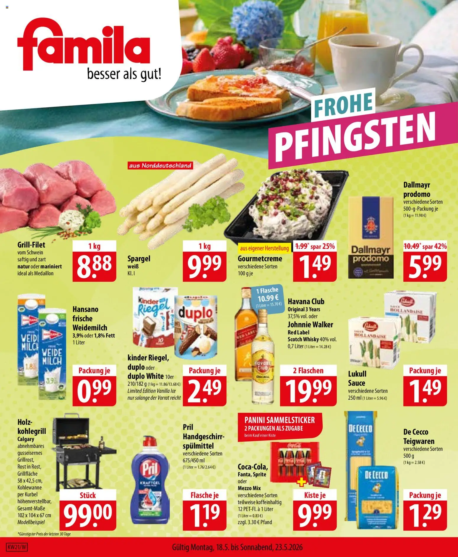 Famila Prospekt 	 – gültig ab 18.05.2026 | Seite: 1