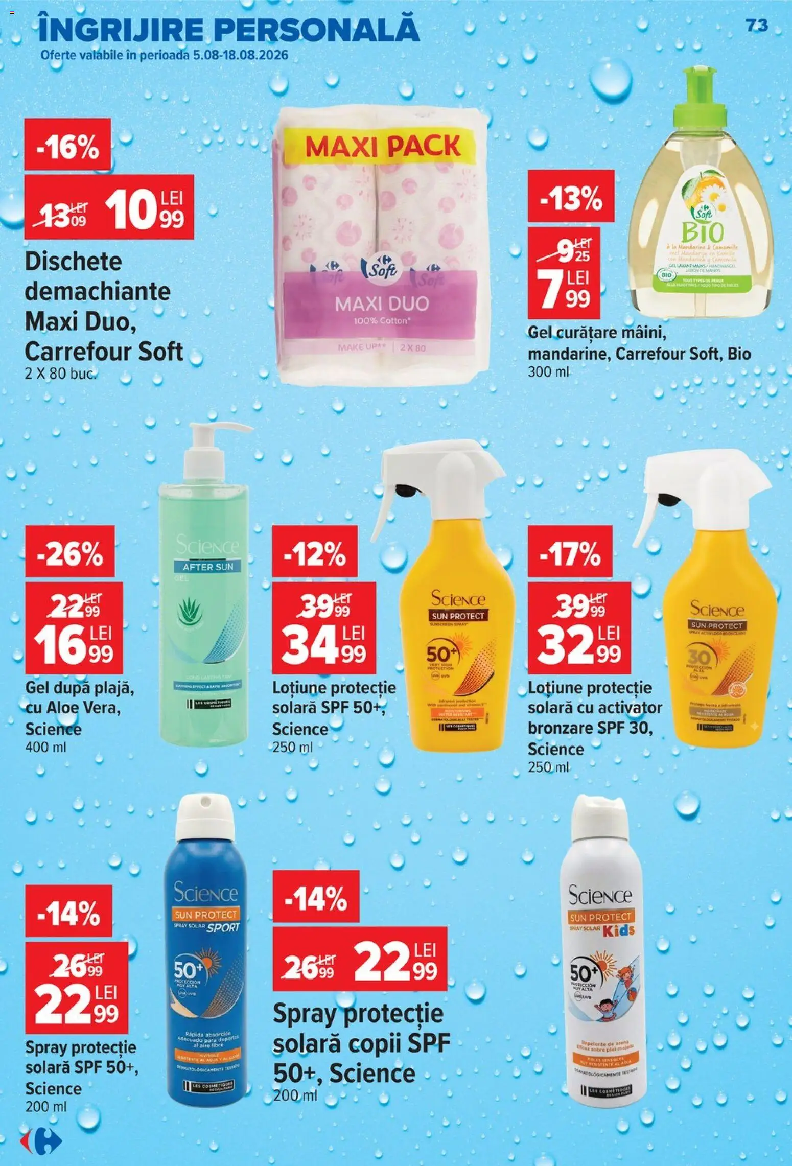 Noul catalog Carrefour – valabil de la 05.08.2026 | Pagină: 73