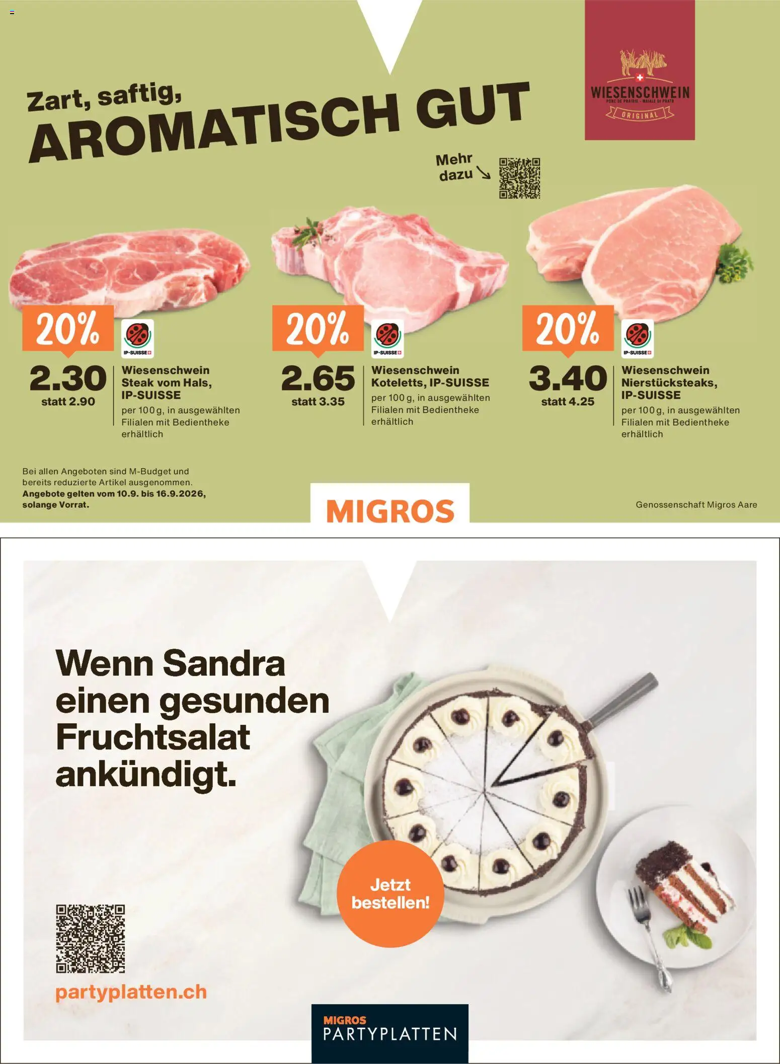 Migros aktionen Magazin – gültig ab 09.09.2026 | Seite: 42